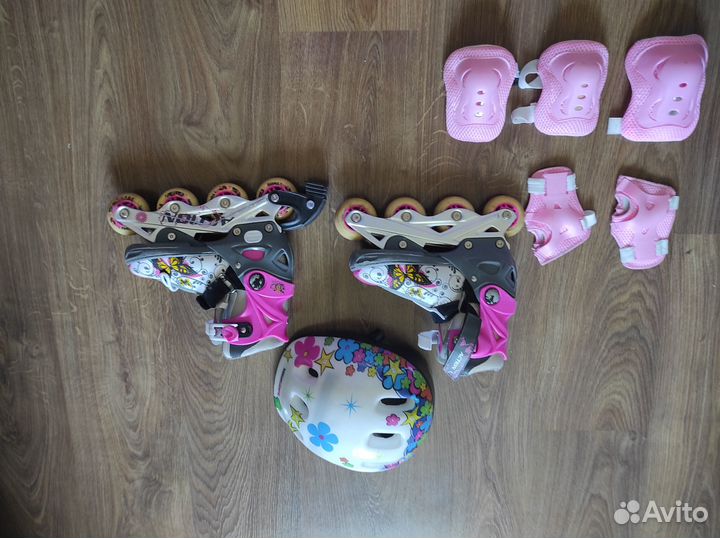 Ролики для девочки раздвижные