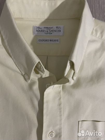 Рубашки мужские Marks&Spencer H&M George размер L
