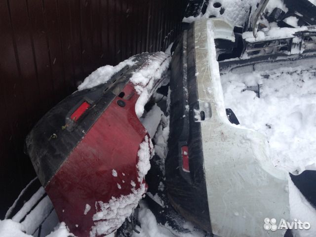 Бампер рено