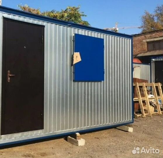 Бытовка 6 м строительная - (№5)