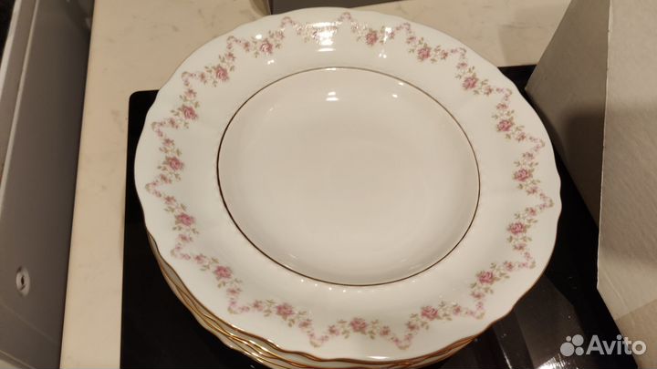 Набор тарелок 6 персон 18 предметов Leander Соната