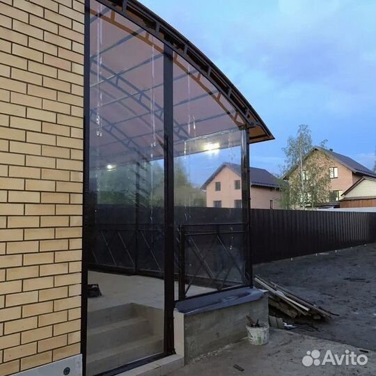 Мягкие окна 1600х2000 для террас