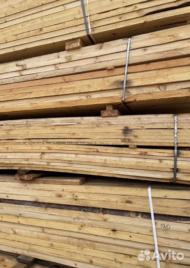 Доска обрезная хвоя