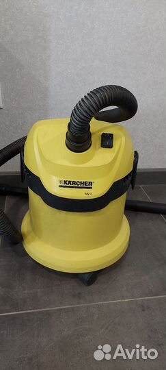 Строительный пылесос Karcher wd2 mv2 шум подшипник