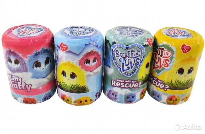 Пушистик-потеряшка в капсуле