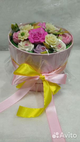 Букеты из шоколадных цветов