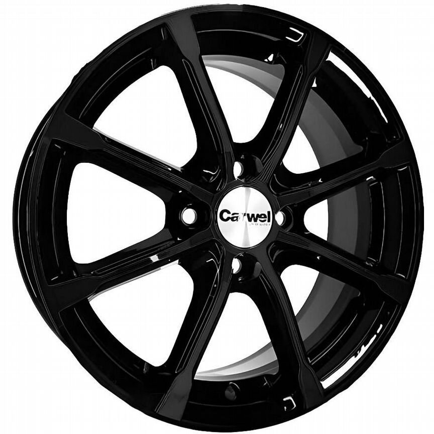 Диски Carwel Бета 6x15 4x98 ET35 D58.6 BK