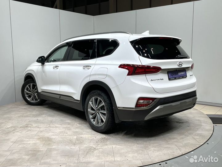 Hyundai Santa Fe 2.2 AT, 2019, 211 354 км