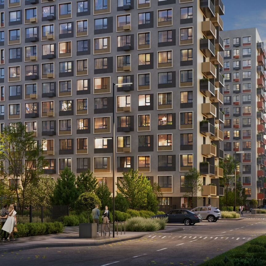 Квартира-студия, 29 м², 12/15 эт.