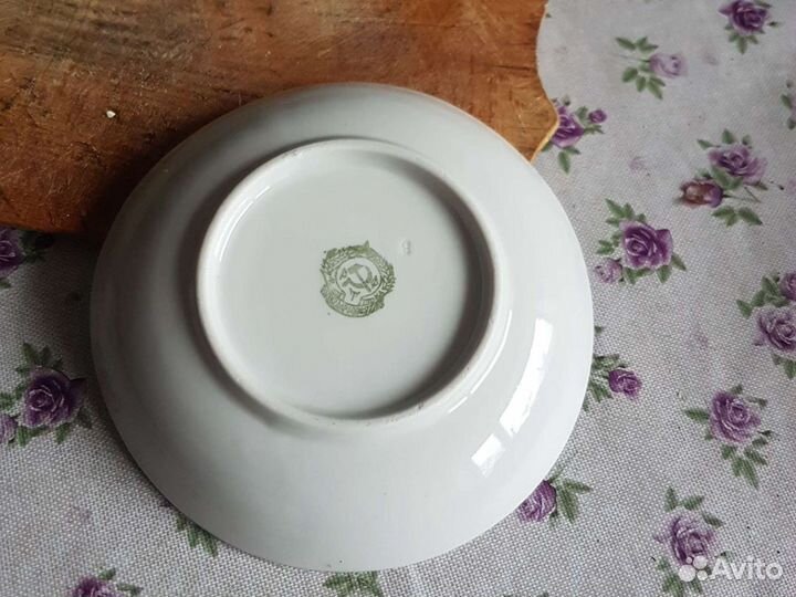 Фарфор.РСФСР.чайная пара.Ранние Советы