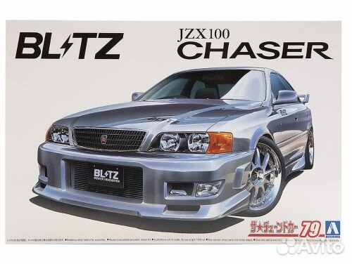 Toyota Chaser JXZ100 Сборная модель Aoshima 06565