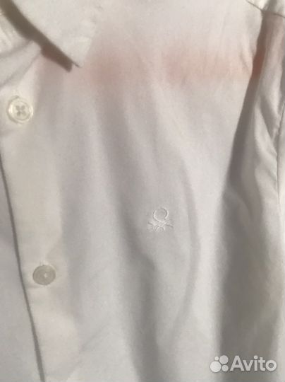 Рубашки Benetton для мальчика 152 в школу