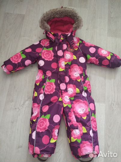 Финский Зимний комбинезон Premont для девочки 92