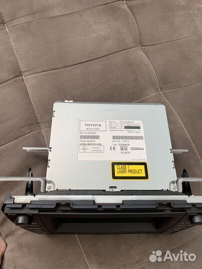 Магнитофон Toyota Prius ZVW30 в Иркутске