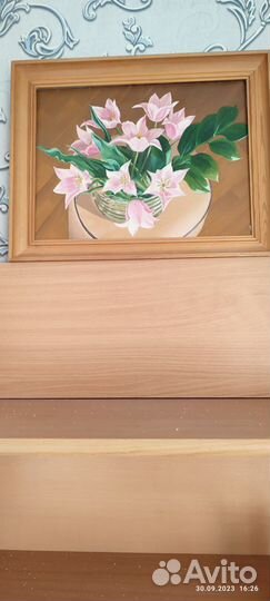 Картина маслом на холсте бу