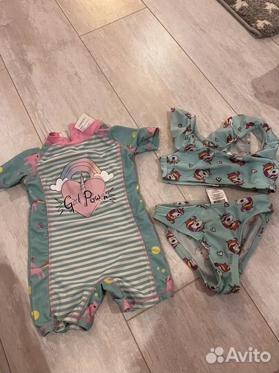 Купальник для девочки 92
