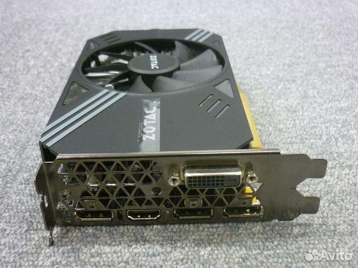 Видеокарта zotac gtx 1060 6gb