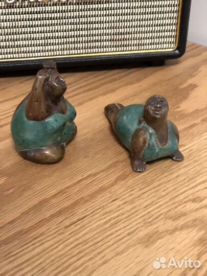 Бронзовые статуэтки йога толстушки