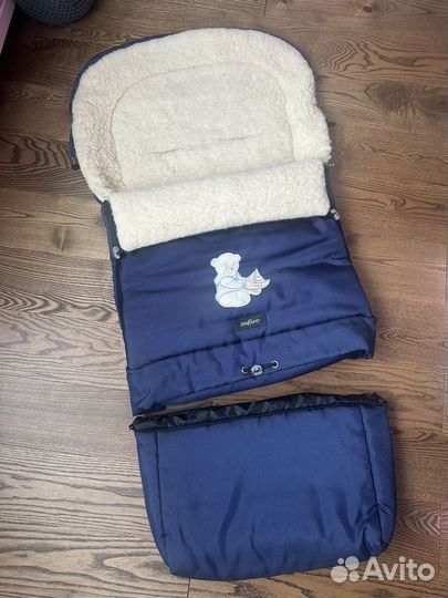 Конверт зимний на овчине трансформер