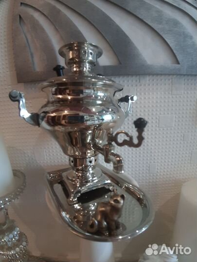 Самовар. Сувенир СССР. Ясная Поляна