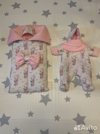 Конверт на выписку для девочки