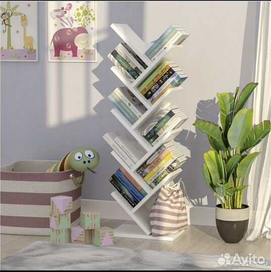 Напольная полка для книг