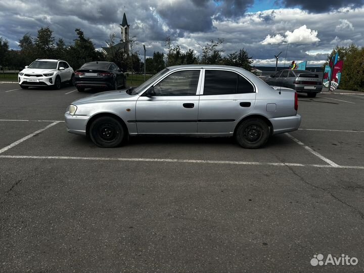 Hyundai Accent 1.5 МТ, 2007, 210 000 км