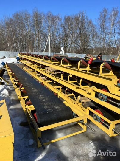 Ленточный конвейер кл-800-15 м, транспортер