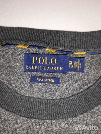 Ralph Lauren original pima cotton джемпер