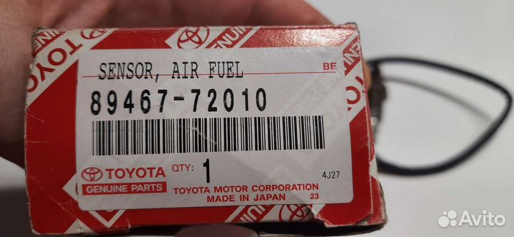 Датчик кислорода лямбда зонд toyota 8946772010