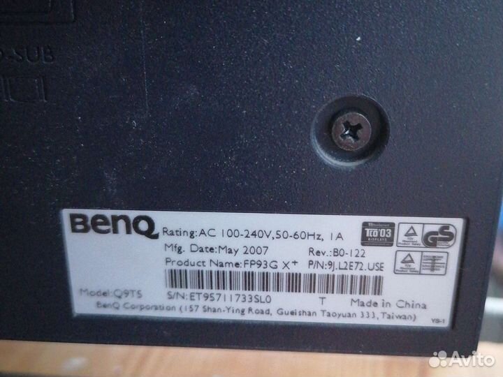 Монитор benq