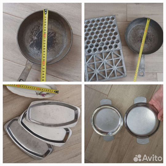 Посуда чугун и нержавейка СССР