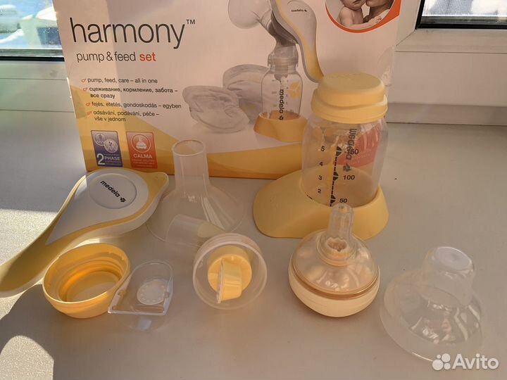 Молокоотсос ручной с бутылочкой