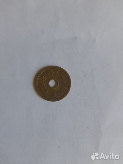 Монета Китай, бронза