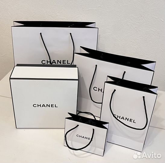 Пакеты коробки Chanel