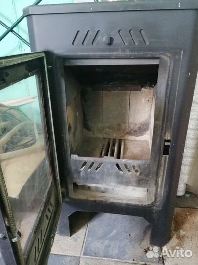 Печь дровяная- газовая