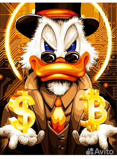 Алмазная картина по номерам 40*50