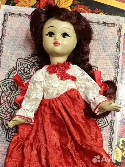 Кукла СССР опилочная Ивановская фабрика