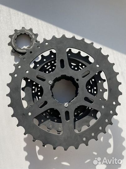 Кассета и манетки shimano картека руль 31.8