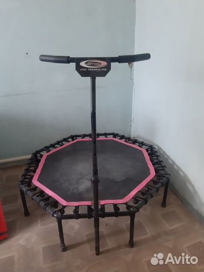 Батут для фитнеса с ручкой