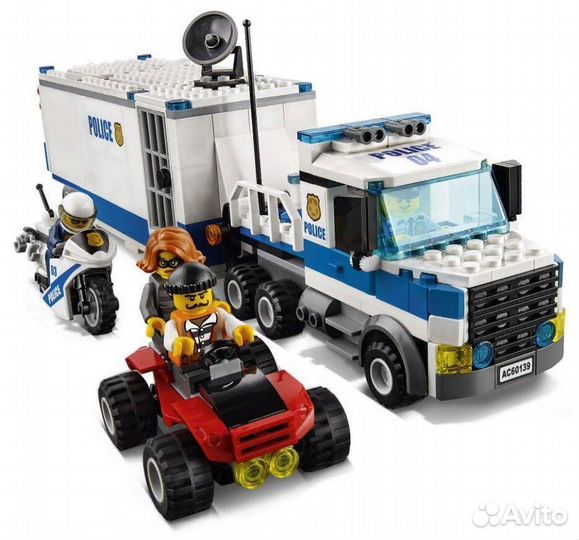 Конструктор Лего Сити Мобильный командный центр