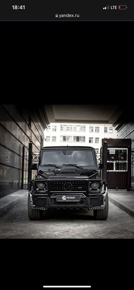 Mercedes-Benz G-класс: фото владельца