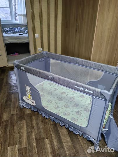 Детская кровать манеж бу