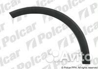 Накладка крыла левый перед для opel corsa/combo C 07.00-10.03 с пластиковой накладкой порога