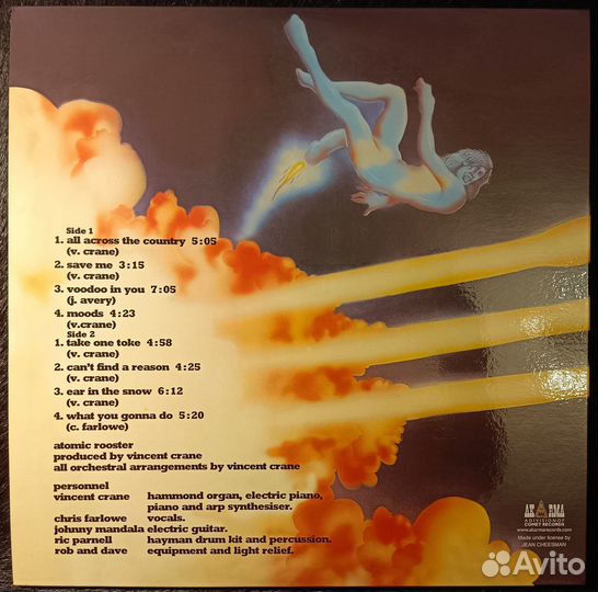 Atomic Rooster – Nice & Greasy 1973/2003 LP(Italy)