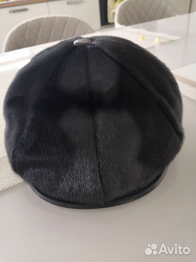 Меховая мужская кепка