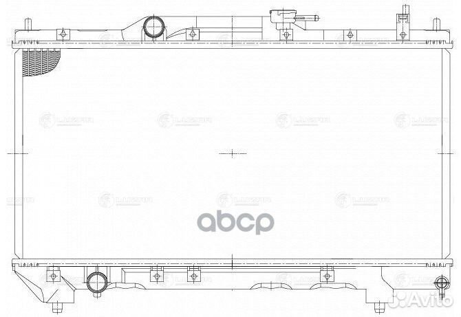 Радиатор охлаждения Toyota Avensis (97) /Corona