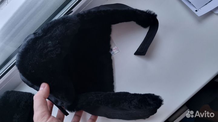 Шапка ушанка мужская,меховая,зимняя