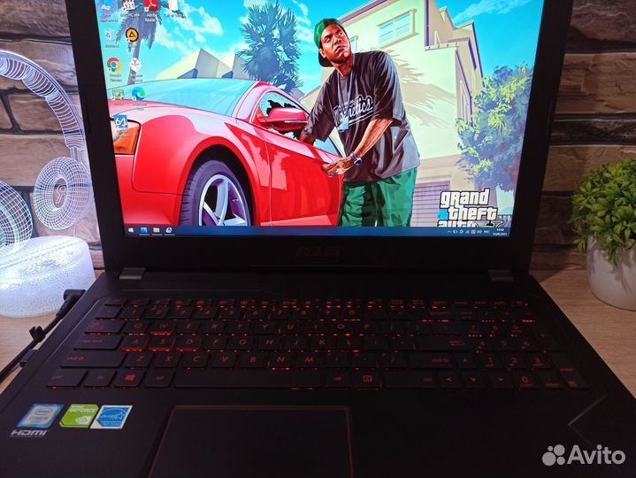 Игровой ноутбук Asus i5/8gb/Gtx1060/FullHd