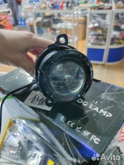 LED туманки птф линзы лада Приора, Газель некст